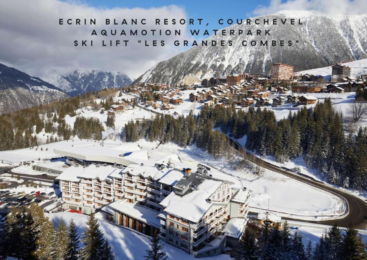 Ecrin Blanc Resort Courchevel - Aquapark Zewnętrze zdjęcie