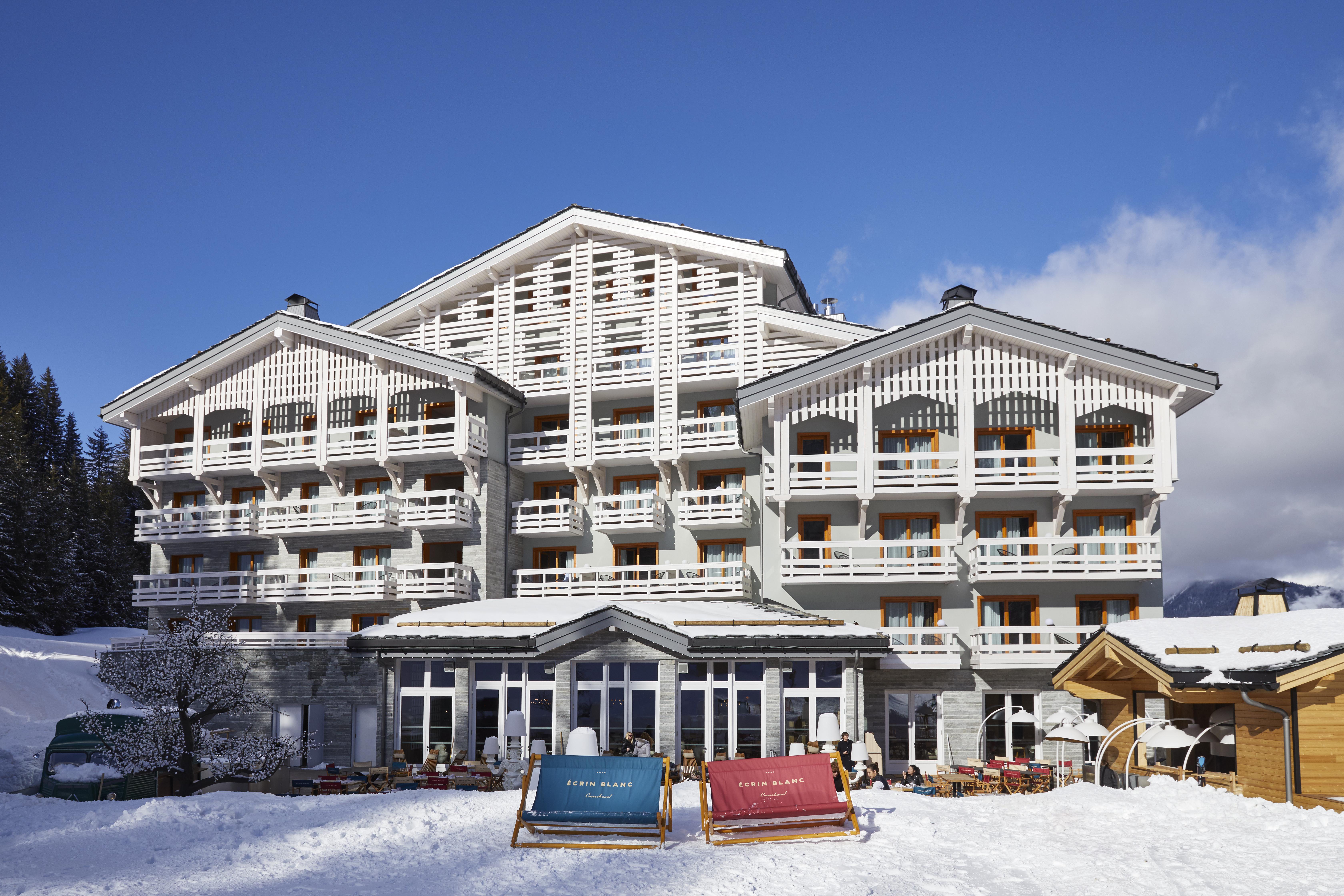 Ecrin Blanc Resort Courchevel - Aquapark Zewnętrze zdjęcie