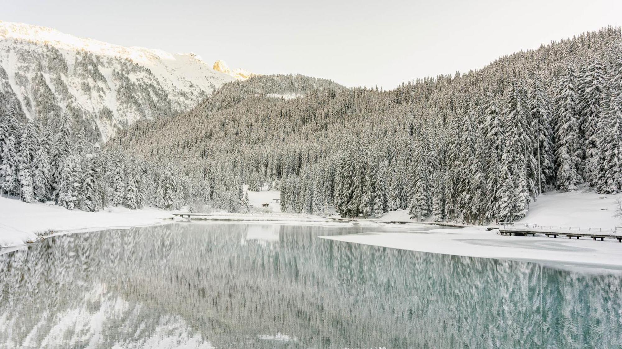 Ecrin Blanc Resort Courchevel - Aquapark Zewnętrze zdjęcie