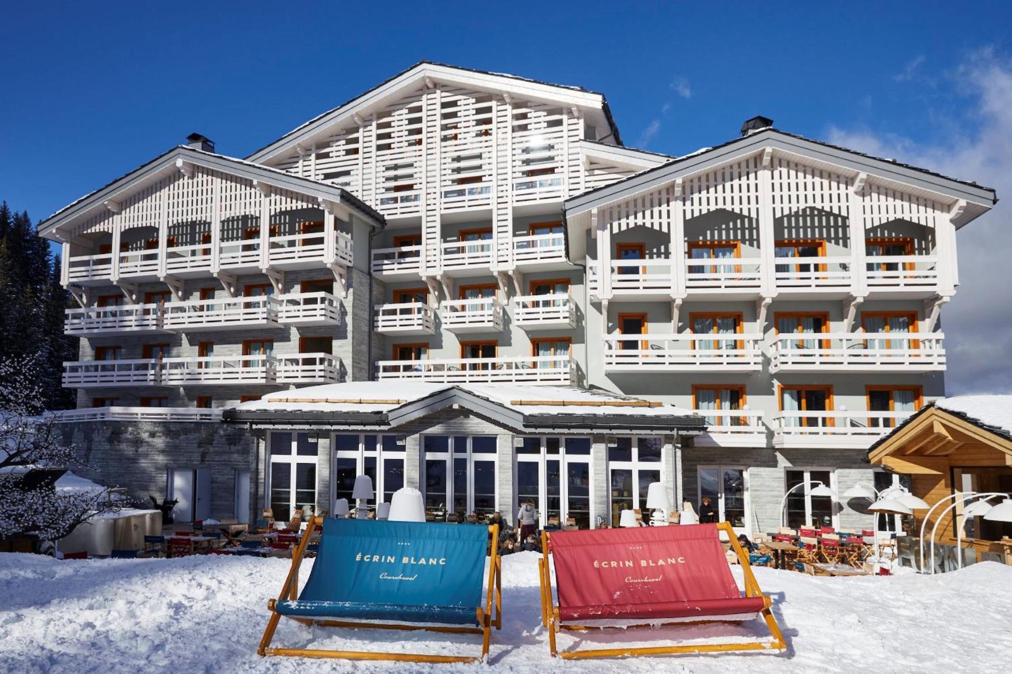 Ecrin Blanc Resort Courchevel - Aquapark Zewnętrze zdjęcie